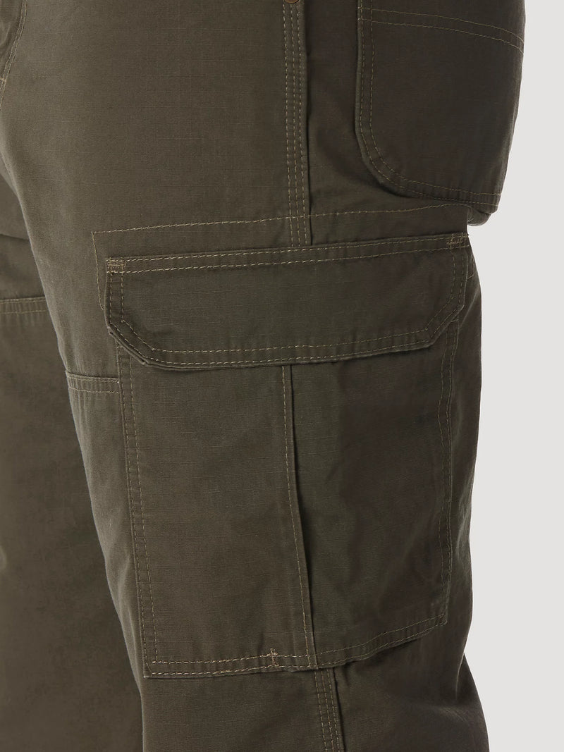 Load image into Gallery viewer, WRANGLER RIGGS WORKWEAR® LINED RIPSTOP RANGER PANT IN LODEN SIZE 35X30
