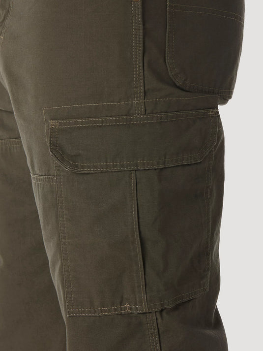 WRANGLER RIGGS WORKWEAR® LINED RIPSTOP RANGER PANT IN LODEN 38X36