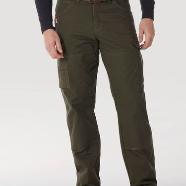 Wrangler Riggs Workwear® Lined Ripstop Ranger Pant (Loden) Size 34x30