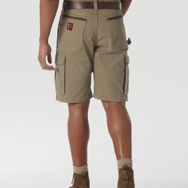 Wrangler Men's Riggs Workwear Ripstop Ranger Cargo Shorts (Bark) Size 50