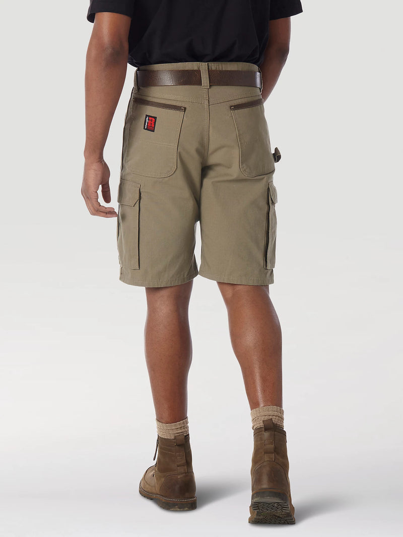 Load image into Gallery viewer, Wrangler Mens 44 Riggs Workwear Ripstop Ranger Cargo Shorts - Bark
