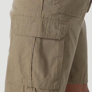 Wrangler® Riggs Workwear® Ripstop Ranger Cargo Short (Bark) Size 32
