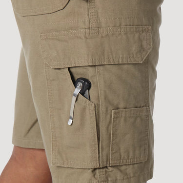 Wrangler® Riggs Workwear® Ripstop Ranger Cargo Short (Bark) Size 46