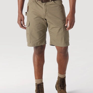 Wrangler Men's Riggs Workwear Ripstop Ranger Cargo Shorts (Bark) Size 50