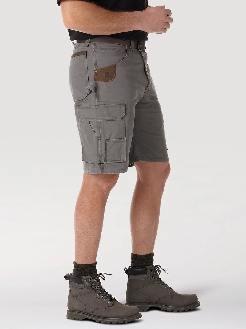 Load image into Gallery viewer, WRANGLER® RIGGS WORKWEAR® RIPSTOP RANGER CARGO SHORT IN SLATE SIZE 32
