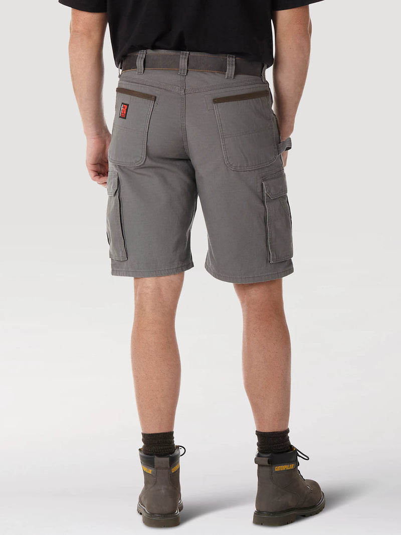 Load image into Gallery viewer, WRANGLER® RIGGS WORKWEAR® RIPSTOP RANGER CARGO SHORT IN SLATE SIZE 31
