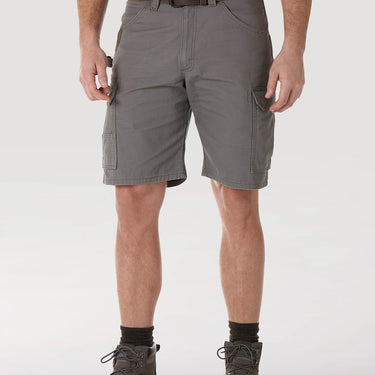 Wrangler Men's Riggs Workwear Ripstop Ranger Cargo Shorts (Slate) Size 46