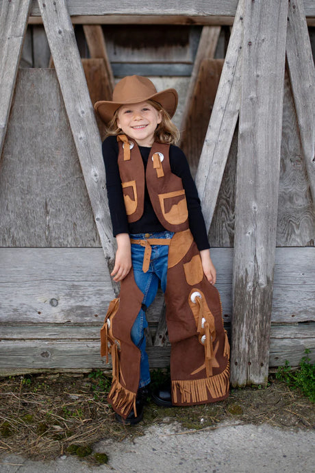 Cowboy Vest and Chaps - Size 5-6