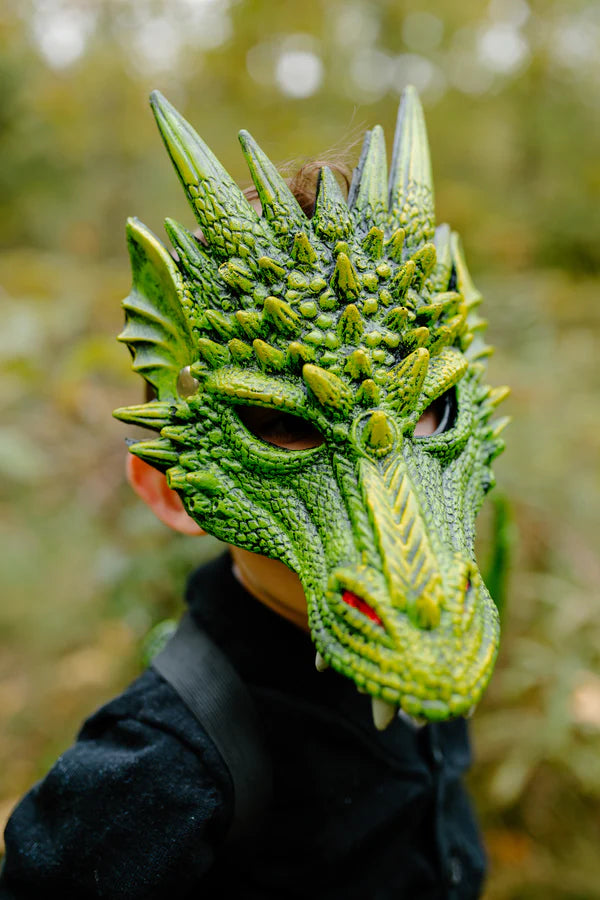 Load image into Gallery viewer, Green Dragon Mask
