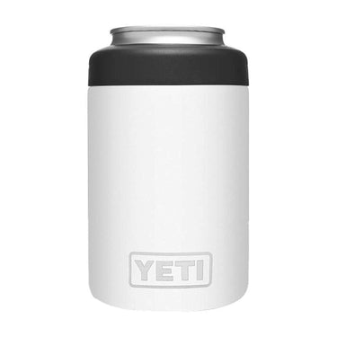 YETI Rambler 12 oz White BPA Free Colster Can Insulator