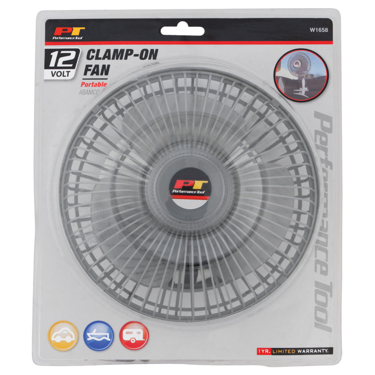 Hop Fans Tools Performance Tool 12V Oscillating Fan w/Clamp – The General Store Spokane