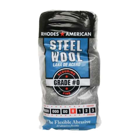 Rhodes American 0 Grade Fine Steel Wool Pad 12 pk