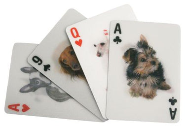 Kikkerland 3D Dog Playing Cards