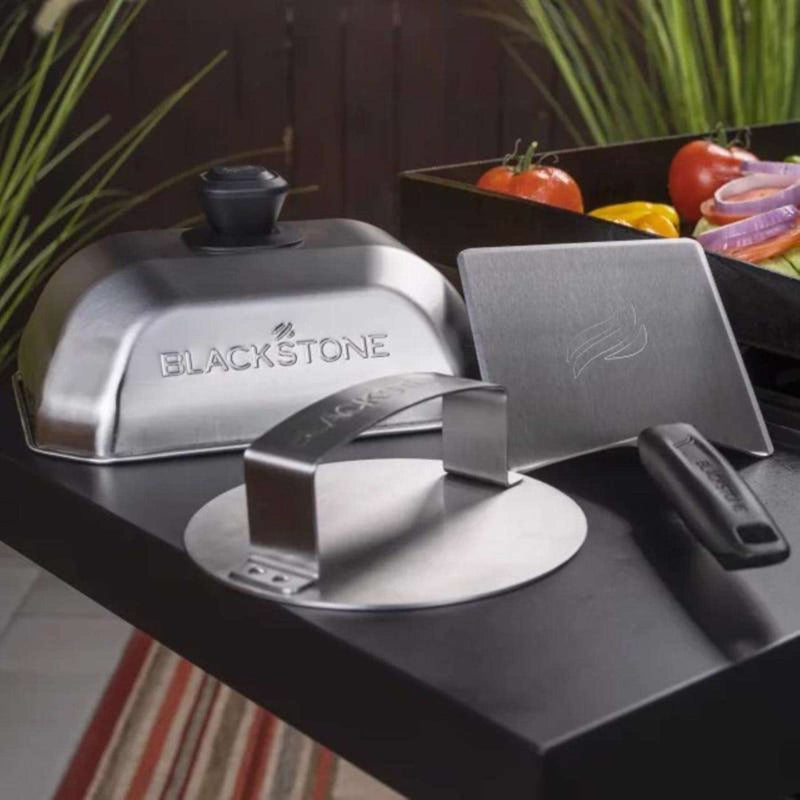 Load image into Gallery viewer, Blackstone Stainless Steel Grill Burger Kit
