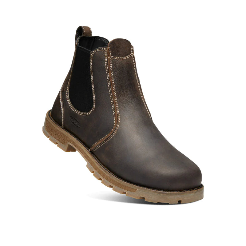 Load image into Gallery viewer, Keen Men&#39;s Seattle Romeo (Soft Toe) 11.5EE Cascade Brown/Black
