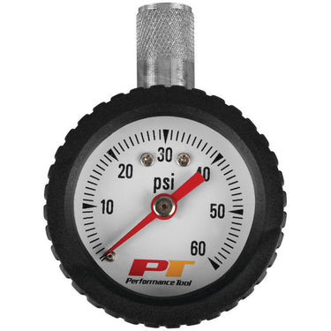 Performance Tool Mini Dial Tire Pressure Gauge