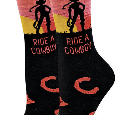 Save a Horse Ride a Cowboy Socks