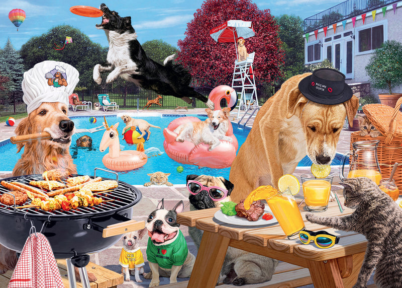 Load image into Gallery viewer, Dog Days of Summer 1000 - Pieces
