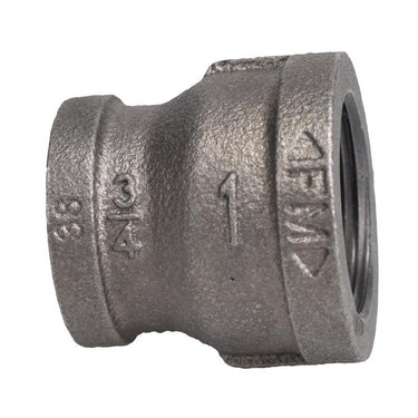 STZ Industries 1 in. FIP each X 3/4 in. D FIP Black Malleable Iron Coupling