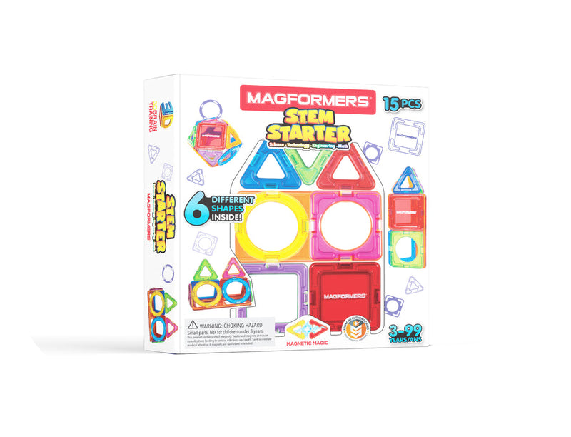 Load image into Gallery viewer, Magformers STEM Starter 15 PC
