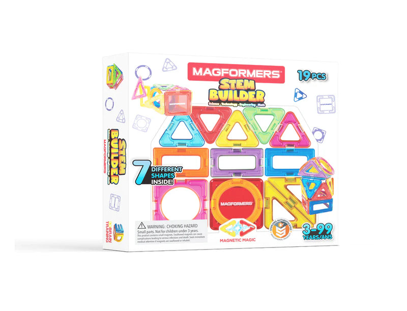 Load image into Gallery viewer, Magformers STEM Builder 19 PC
