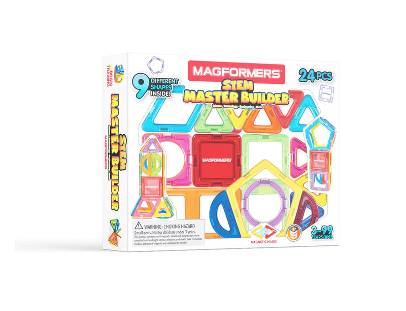 Load image into Gallery viewer, Magformers STEM Master Builder 24 PC
