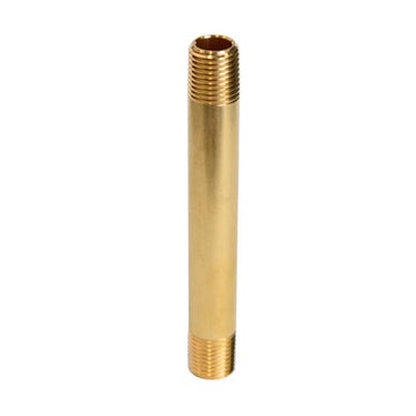 ATC 1/4 in. MPT in. X 1/4 in. D MPT Yellow Brass Nipple 4 in. L