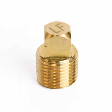 ATC 1/8 in. MPT Brass Square Head Cored Plug