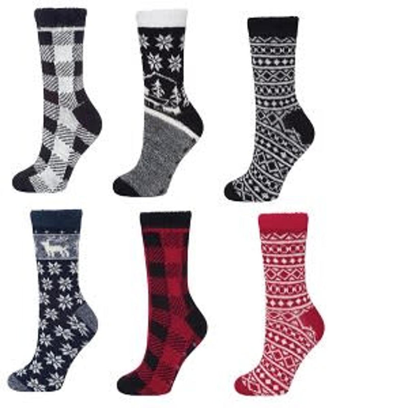 Load image into Gallery viewer, Women&#39;s Cabin Sock Assorted Colors (1pair)
