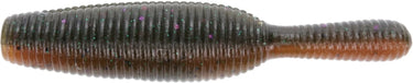 Gary Yamamoto Yamatanuki 2.5" Heavy Soft Plastic Stick Bait (Dark Green Pumpkin/Amber Laminate)