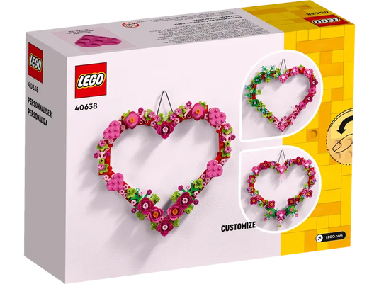 LEGO Heart Ornament