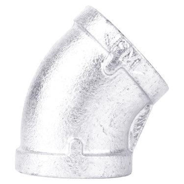 STZ Industries 1 in. FIP each X 1 in. D FIP Galvanized Malleable Iron 45 Degree Elbow