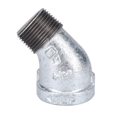 STZ Industries 3/4 in. FIP each X 3/4 in. D MIP Galvanized Malleable Iron 45 degree Street Elbow