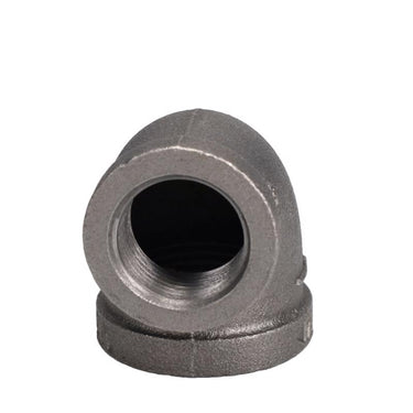 STZ Industries 1 in. FIP each X 3/4 in. D FIP Black Malleable Iron Reducing Elbow