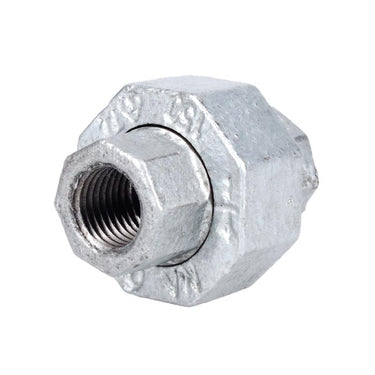 STZ Industries 1/4 in. FIP each X 1/4 in. D FIP Galvanized Malleable Iron Union