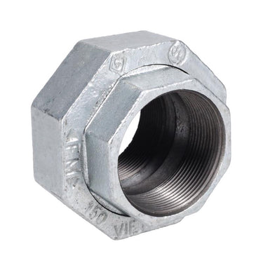 STZ Industries 2 in. FIP each X 2 in. D FIP Galvanized Malleable Iron Union
