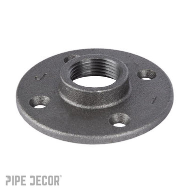 STZ Industries 1 in. FIP each Black Malleable Iron Floor Flange