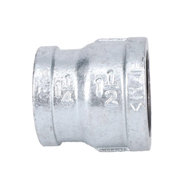 STZ Industries 1-1/2 in. FIP each X 1-1/4 in. D FIP Galvanized Malleable Iron Reducing Coupling