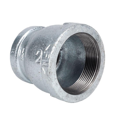 STZ Industries 2 in. FIP each X 1-1/2 in. D FIP Galvanized Malleable Iron Reducing Coupling