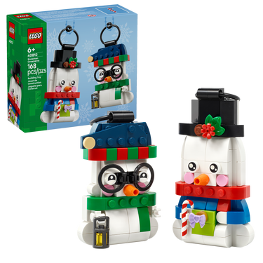 LEGO® Snowman Ornaments