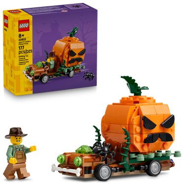 LEGO® Jack-O’-Lantern Pickup Truck