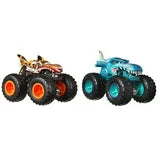 Hot Wheels Monster Trucks Demolition Doubles, 2-Pack Of 1:64 Scale Toy Trucks