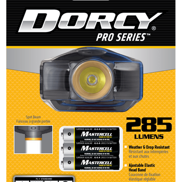 Dorcy 285 Lumen LED Headlamp