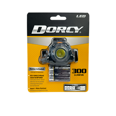 Dorcy 300 Lumen Motion Sensor Headlamp