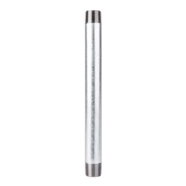 STZ Industries 3/4 in. MIP each X 3/4 in. D MIP Galvanized Steel 10 in. L Nipple