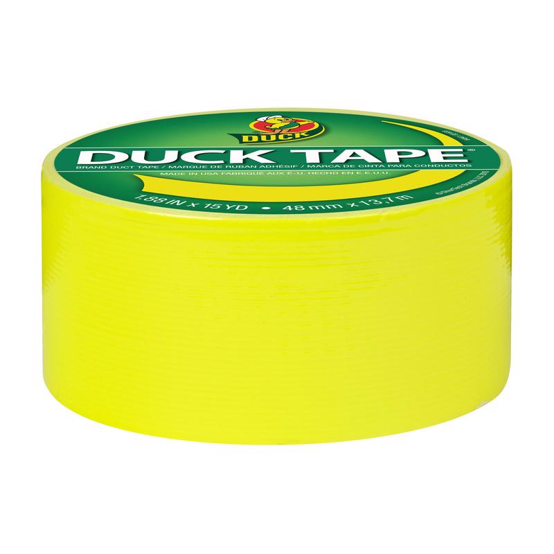 Load image into Gallery viewer, Duck 1.88 in. W X 15 yd L Yellow Solid Duct Tape
