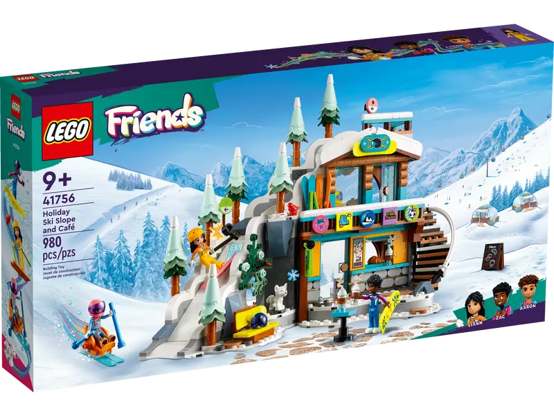 Load image into Gallery viewer, Lego Friends Holiday Ski Slope and Café 980pc
