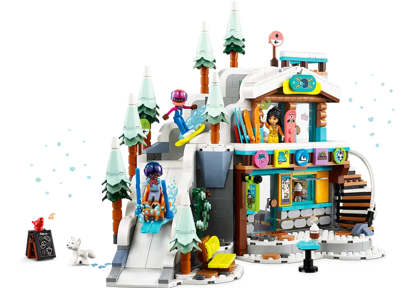 Load image into Gallery viewer, Lego Friends Holiday Ski Slope and Café 980pc
