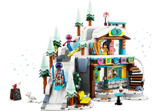 Lego Friends Holiday Ski Slope and Café 980pc