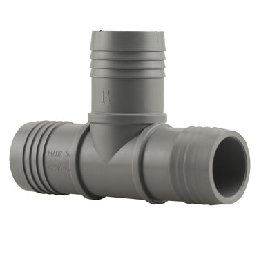 Boshart Industries 1-1/2 in. Insert X 1-1/2 in. D Insert Polypropylene Tee 1 pk